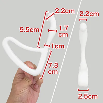 アダルトグッズレビュー画像: 【必見】5,280円で極上体験！プロステートハンドルの本気アナル前立腺刺激レビュー