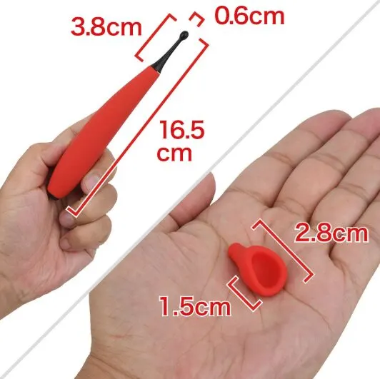 アダルトグッズレビュー画像: 【即イキ最強】先端激震棒レビュー|ピンポイントでイカせる高性能ローター